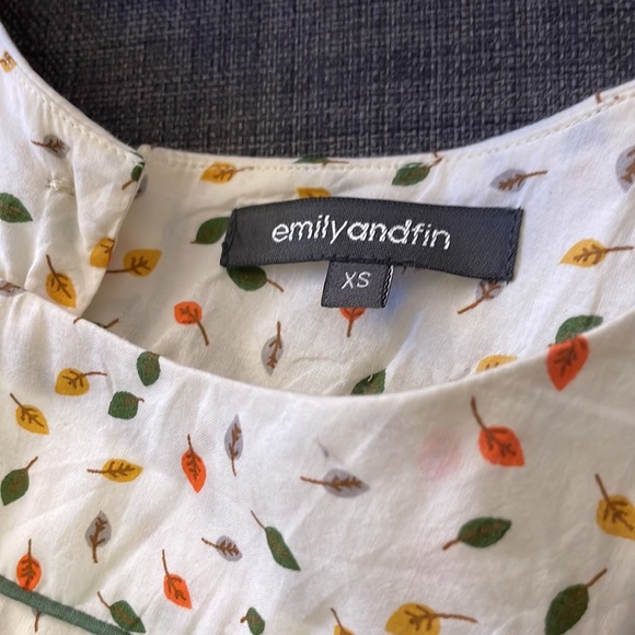 Emily and Fin Leaf Pattern Dress - Picture 7 of 7